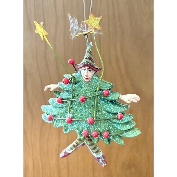 KRINKLES Dept 56 Patience Brewster Tree Lady with Stars Christmas Ornament - Picture 1 of 4